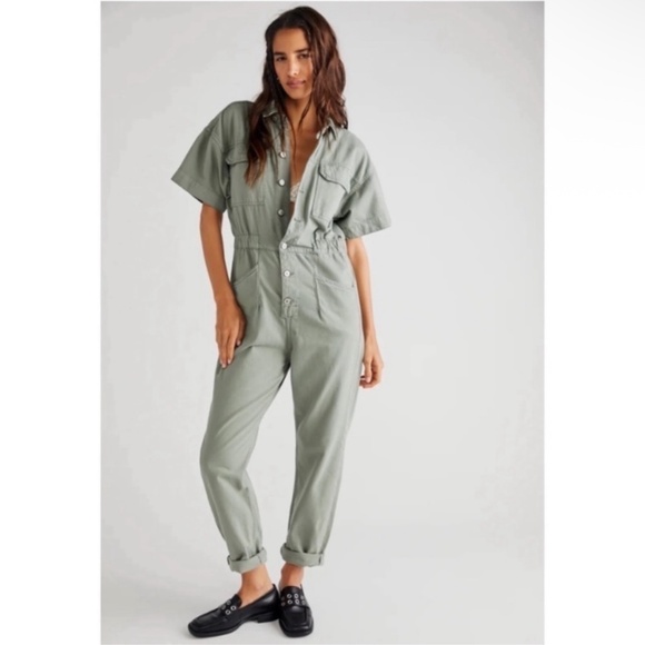 Free People Marci Coverall NWT - Picture 1 of 5